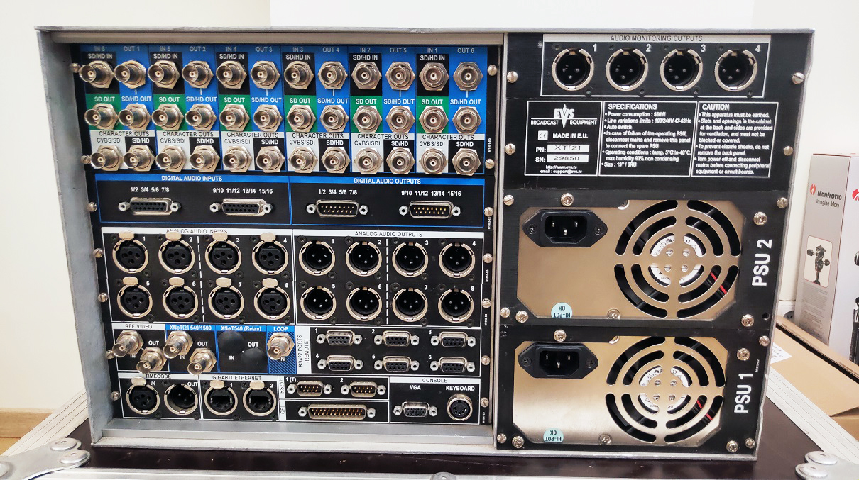 Avcast Audiovisual Broadcast EVS support